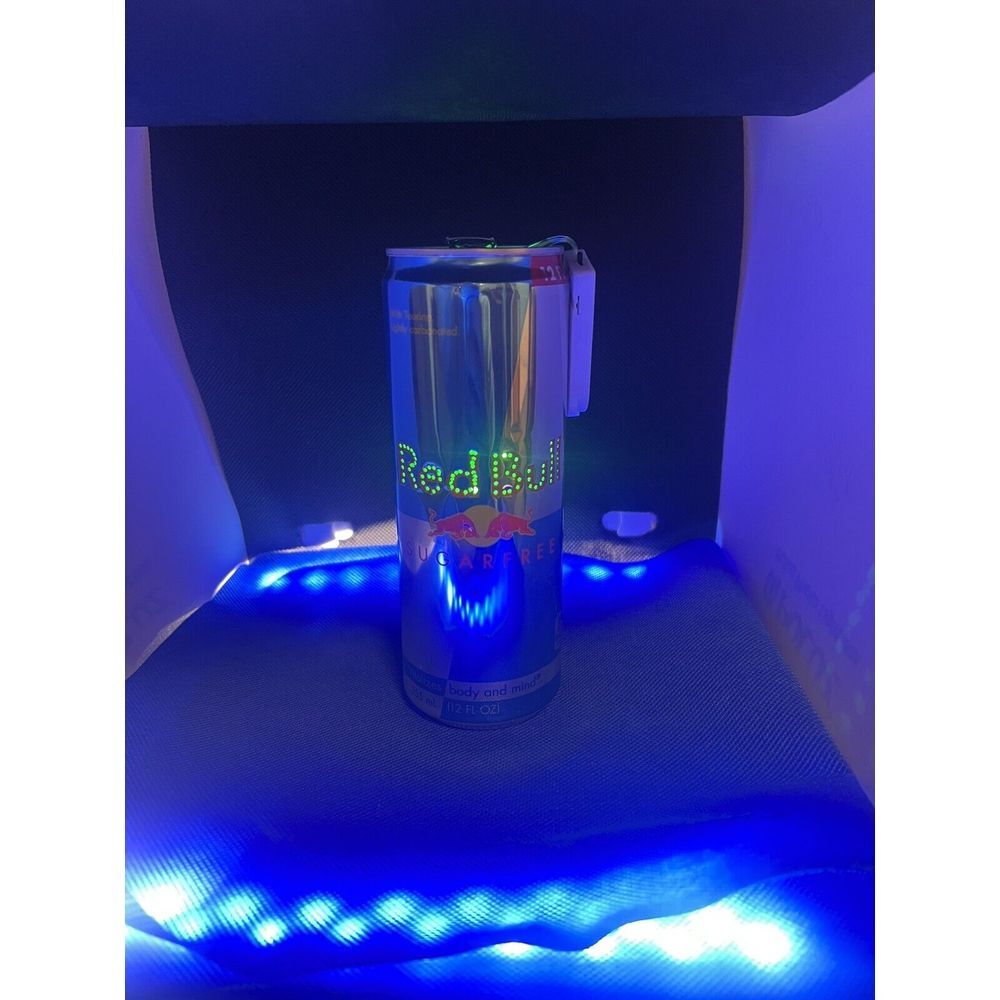 Red Bull Energy Drink Lamp Can Desk Table Piece Man Cave Gift‎ Racing
